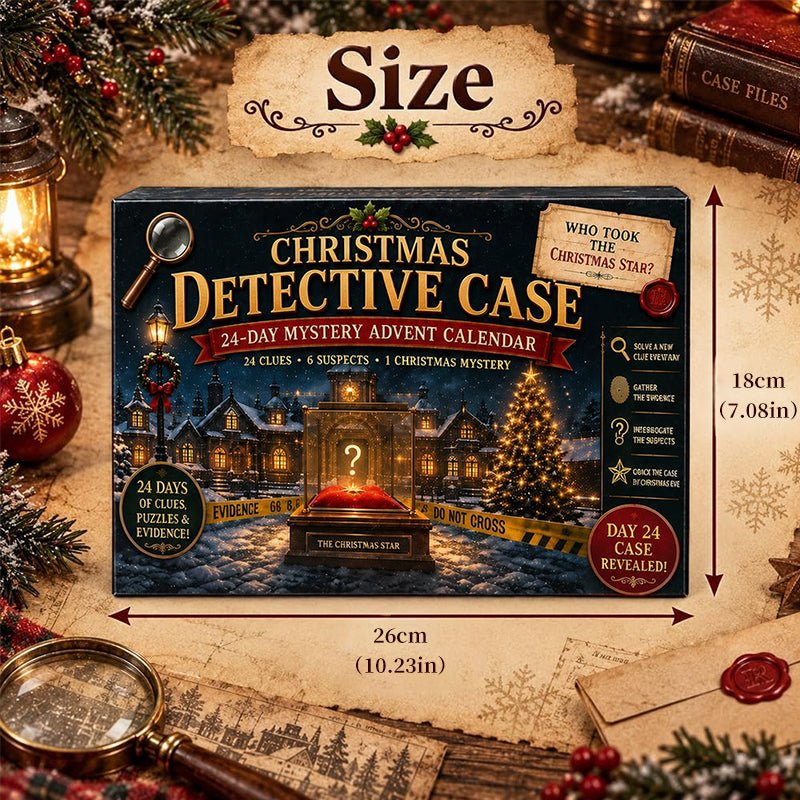 24-Day Mystery Adventure Advent Calendar – Christmas Puzzle Escape Room Game with 6 Themes, Daily Surprise Discovery - NovaTech