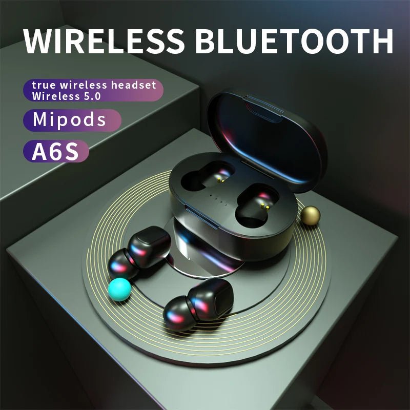 A6s Headphones Wireless Earphones - NovaTech
