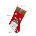 Christmas Decorations Cartoon Embroidery Christmas Socks Christmas Socks Gift Bag - NovaTech