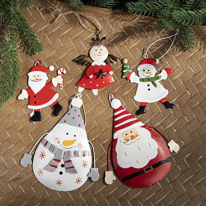 Christmas decorations, painted snowmen, Christmas pendants, Christmas tree ornaments - NovaTech