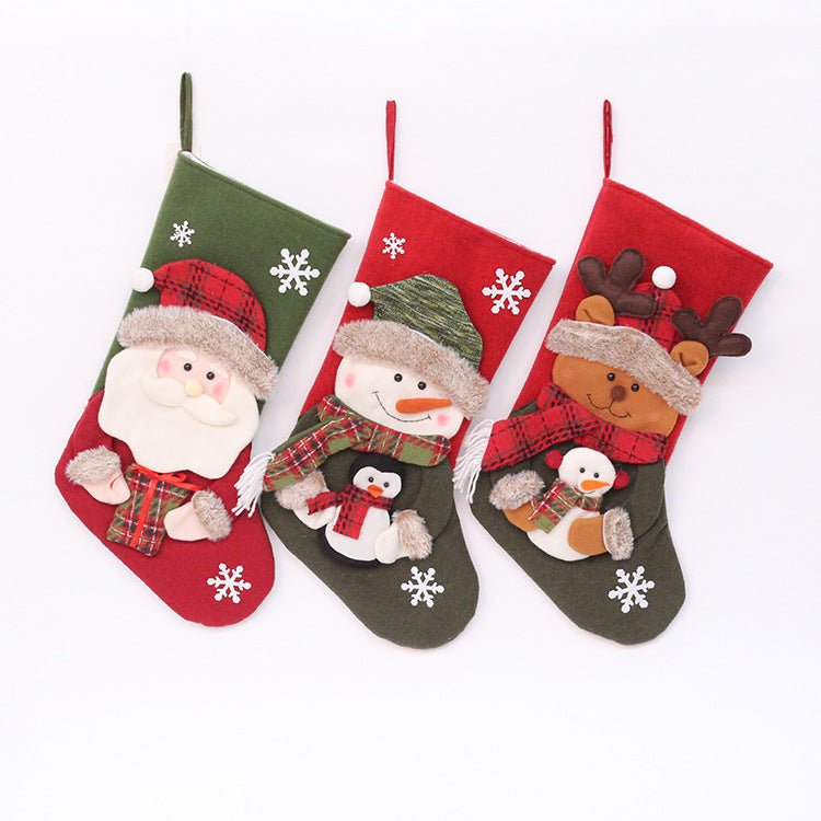 Christmas socks, gift bags, Christmas decorations, Christmas pendants, candy bags - NovaTech