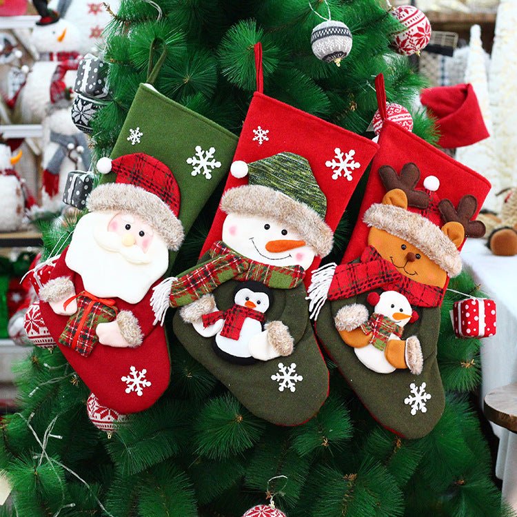 Christmas socks, gift bags, Christmas decorations, Christmas pendants, candy bags - NovaTech