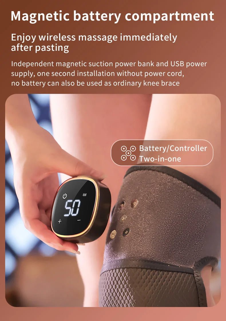Electric heating massage knee pads - NovaTech