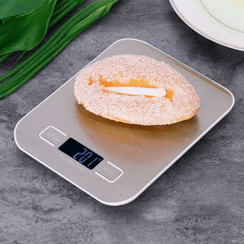 Electric Kitchen Scale Silver - NovaTech