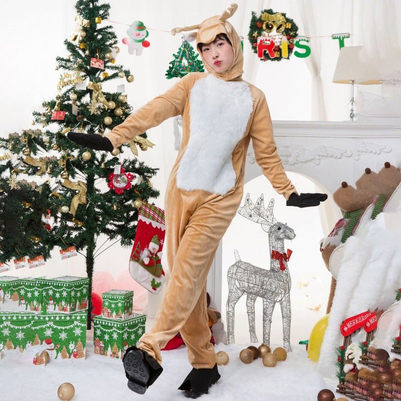 Elk Christmas costume Christmas deer Christmas costume - NovaTech