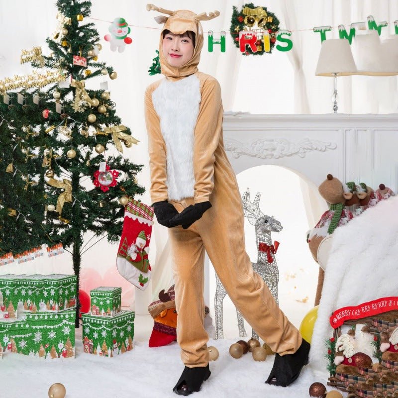 Elk Christmas costume Christmas deer Christmas costume - NovaTech