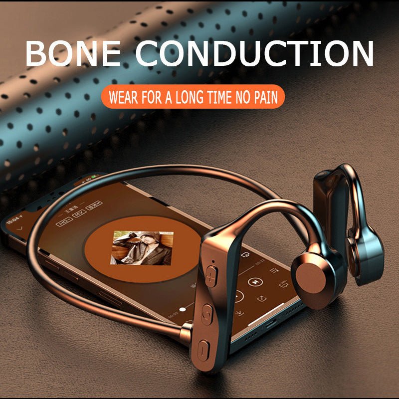 K69 Bone Conduction Bluetooth Headphones In-ear Wireless Sports Headphones - NovaTech