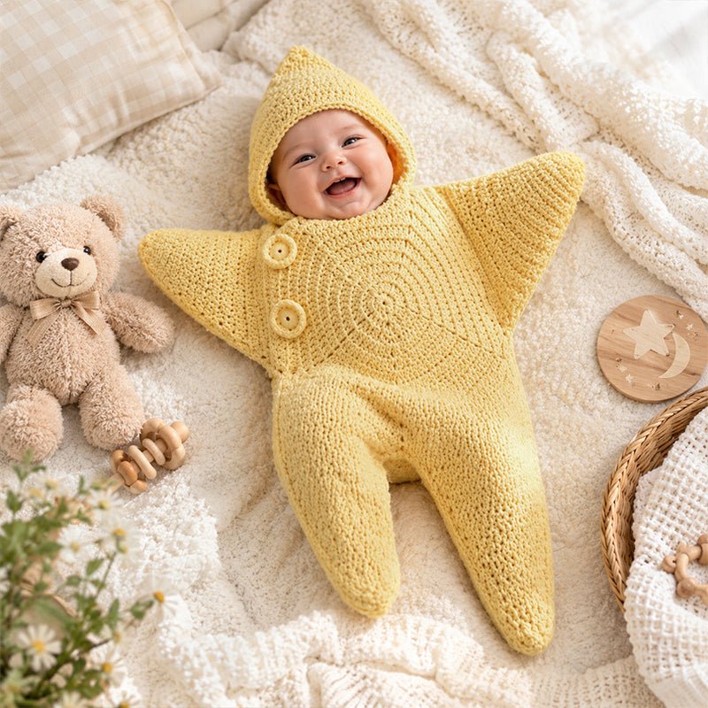 Newborn Baby Cartoon Romper Jumpsuit – Hooded Long Sleeve One-Piece Outfit, Unisex Infant Costume Bodysuit - NovaTech