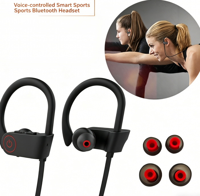 Over-the-ear sports wireless Bluetooth stereo headphones - NovaTech