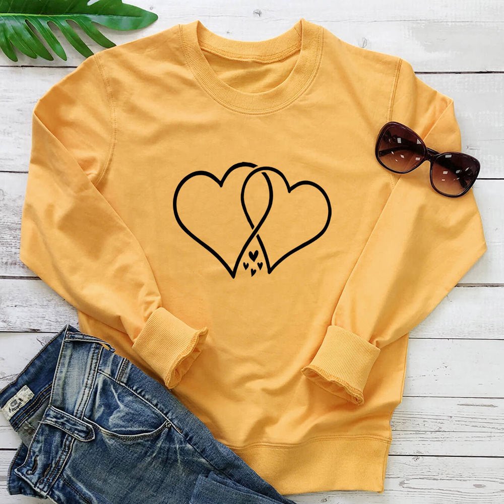 Round neck loose fitting long sleeved sweatshirt - NovaTech