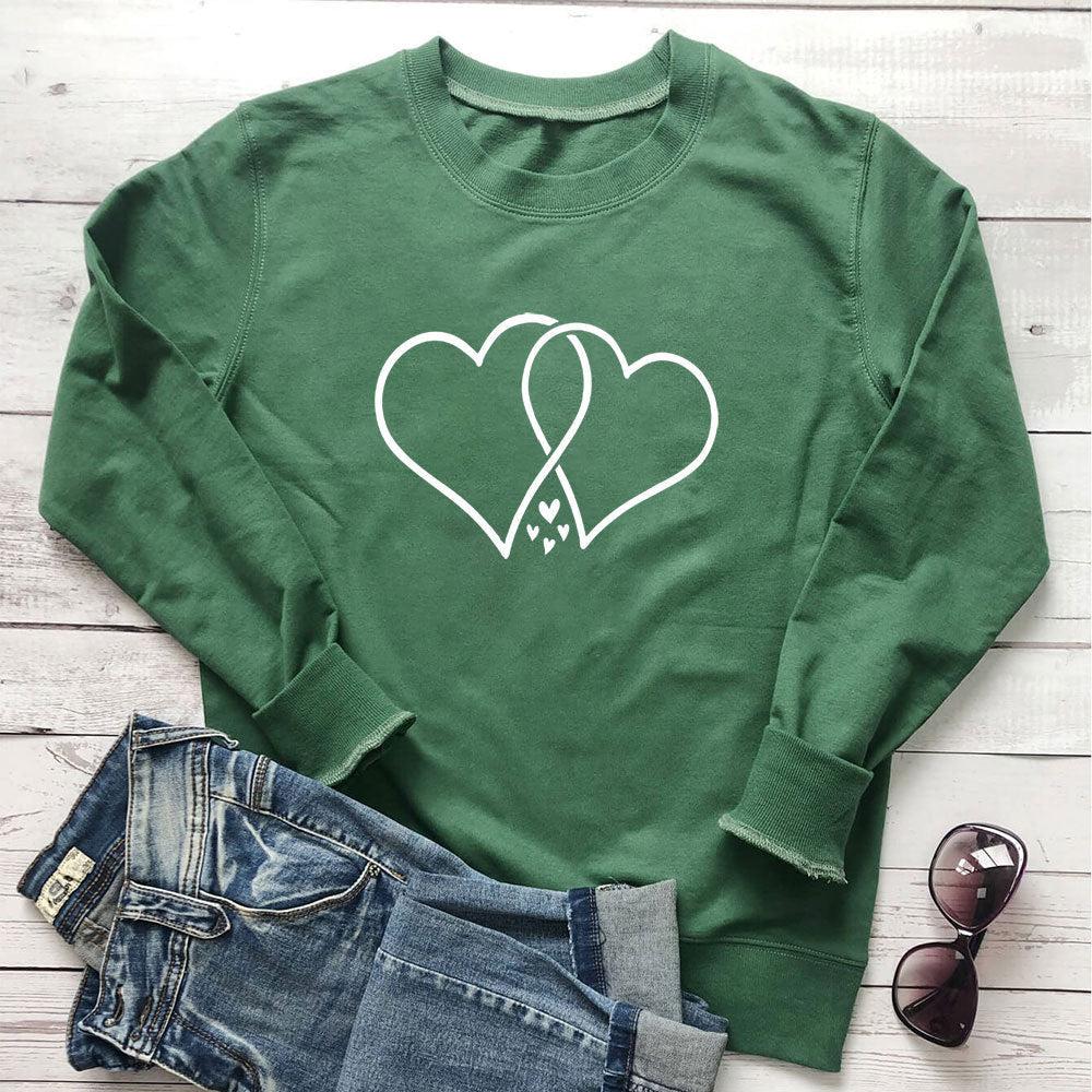 Round neck loose fitting long sleeved sweatshirt - NovaTech