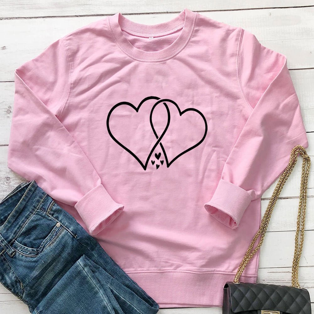 Round neck loose fitting long sleeved sweatshirt - NovaTech