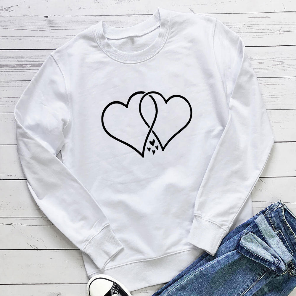 Round neck loose fitting long sleeved sweatshirt - NovaTech