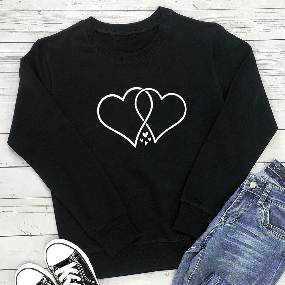 Round neck loose fitting long sleeved sweatshirt - NovaTech