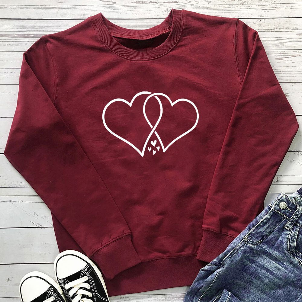 Round neck loose fitting long sleeved sweatshirt - NovaTech