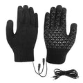Thick heating electric gloves USB heating electric knitted warm gloves - NovaTech